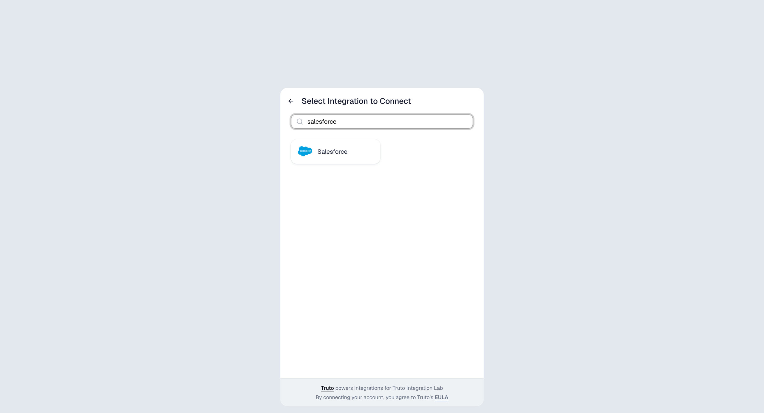 Select integration