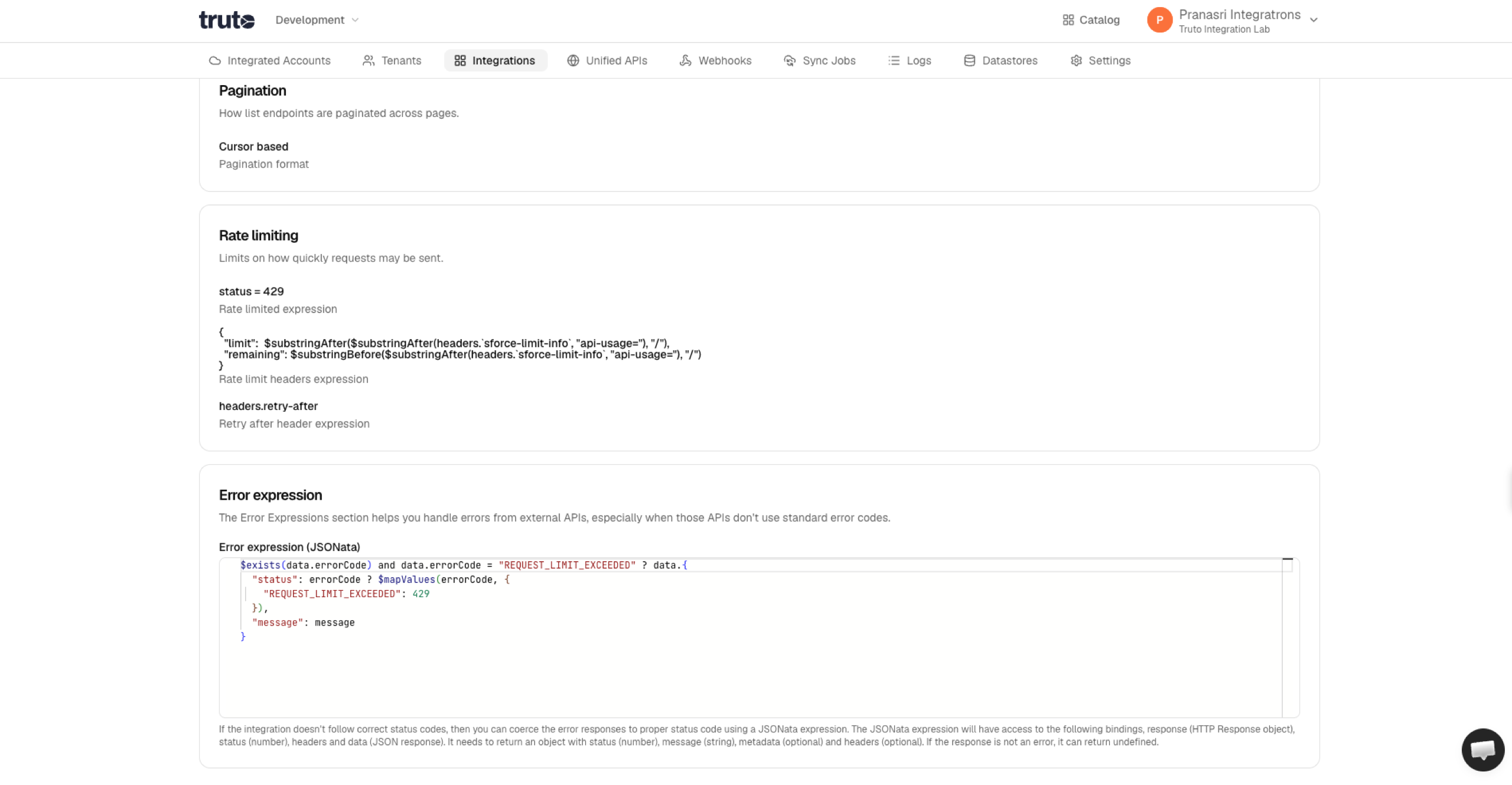 Rate Limiting