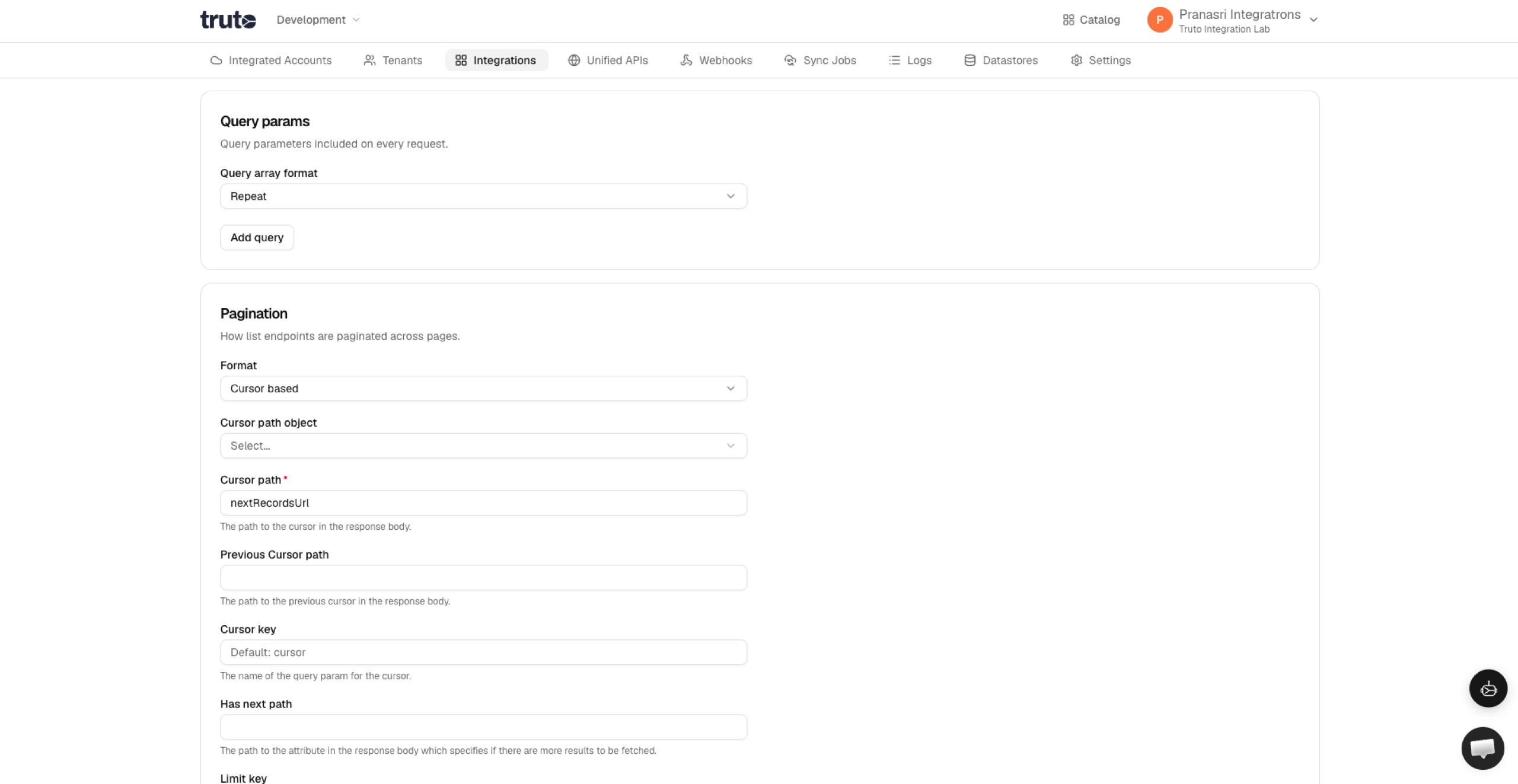 Salesforce Query Parameters
