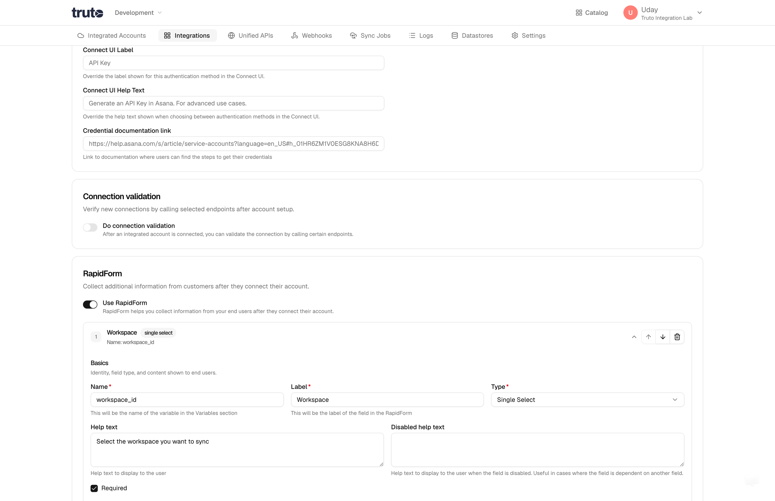 Reorder Fields