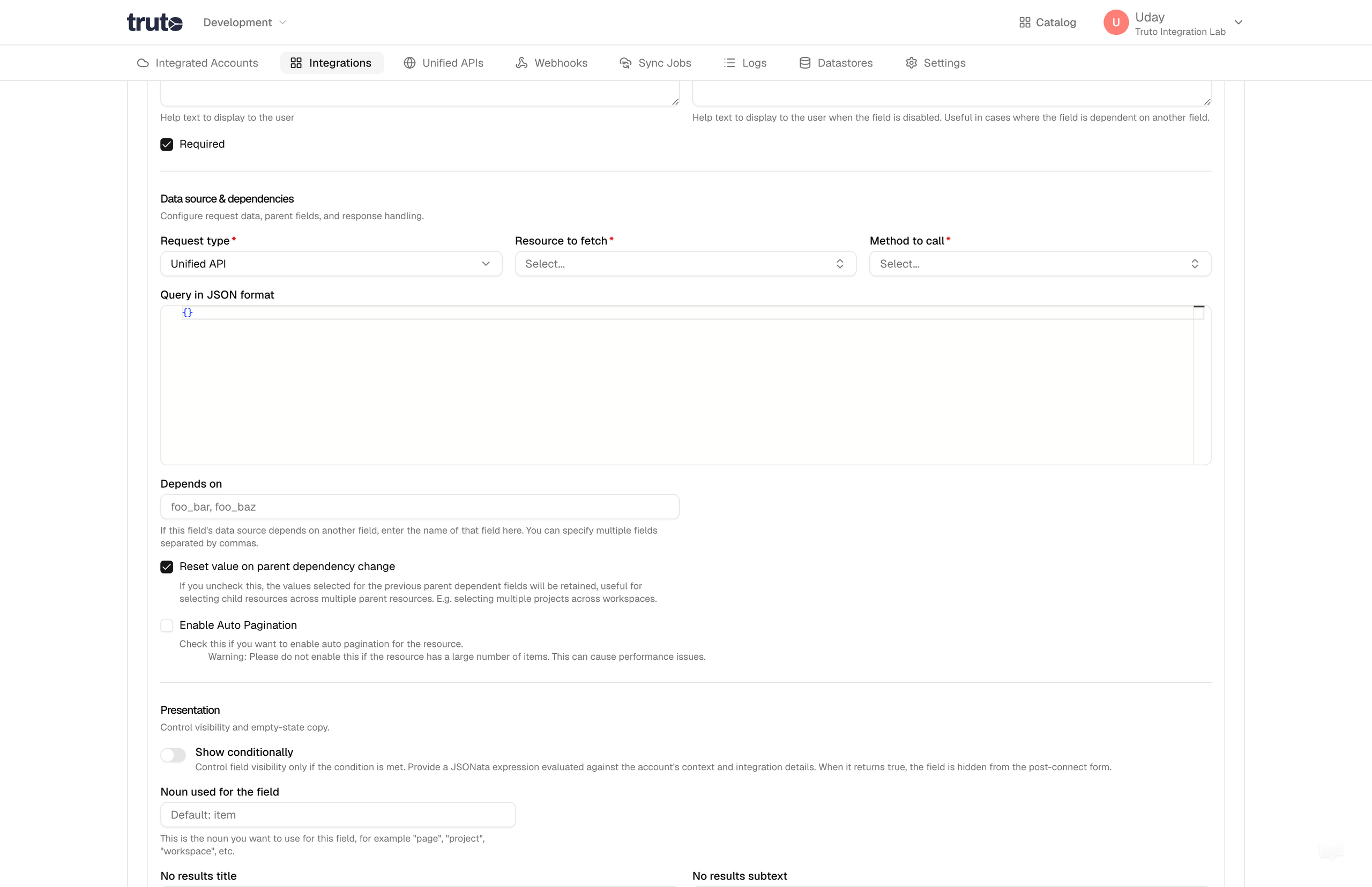 RapidForm Asana Projects