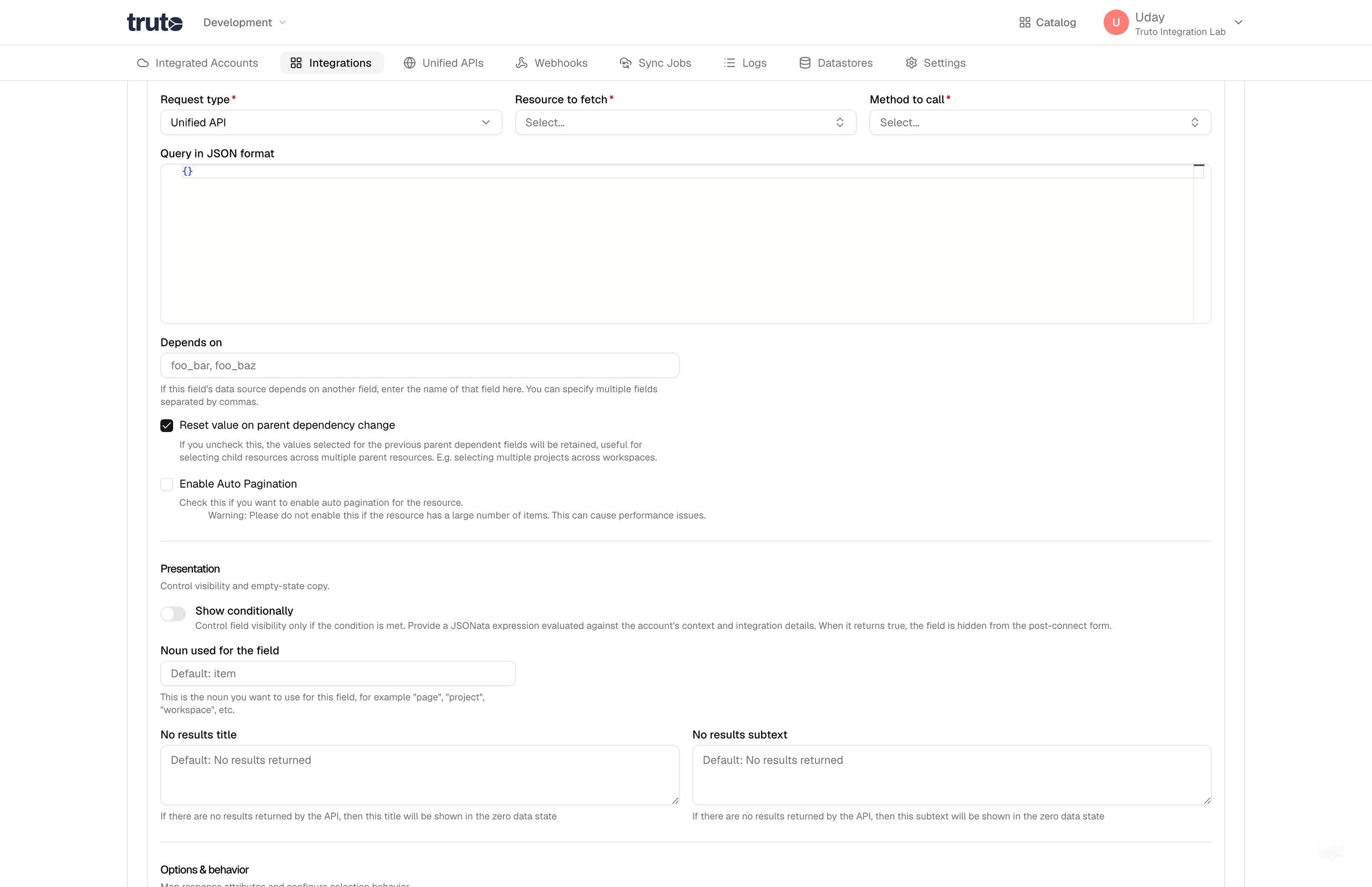 RapidForm - pagination support