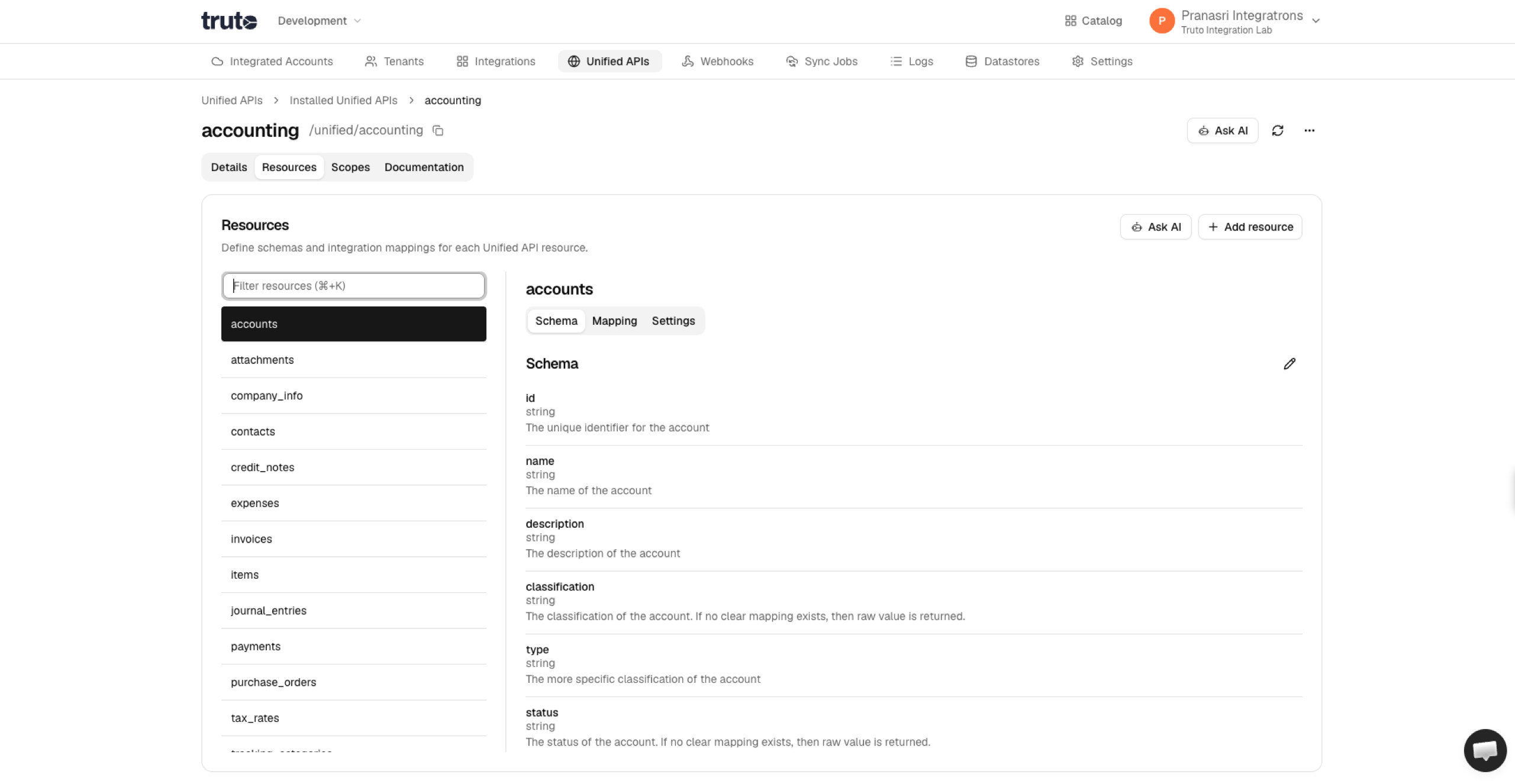 Unified APIs Resources