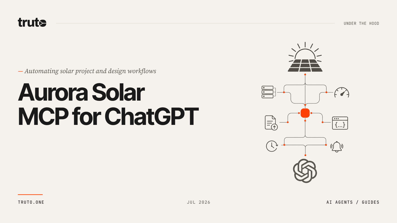 Connect Aurora Solar to ChatGPT: Automate Project and Design Workflows