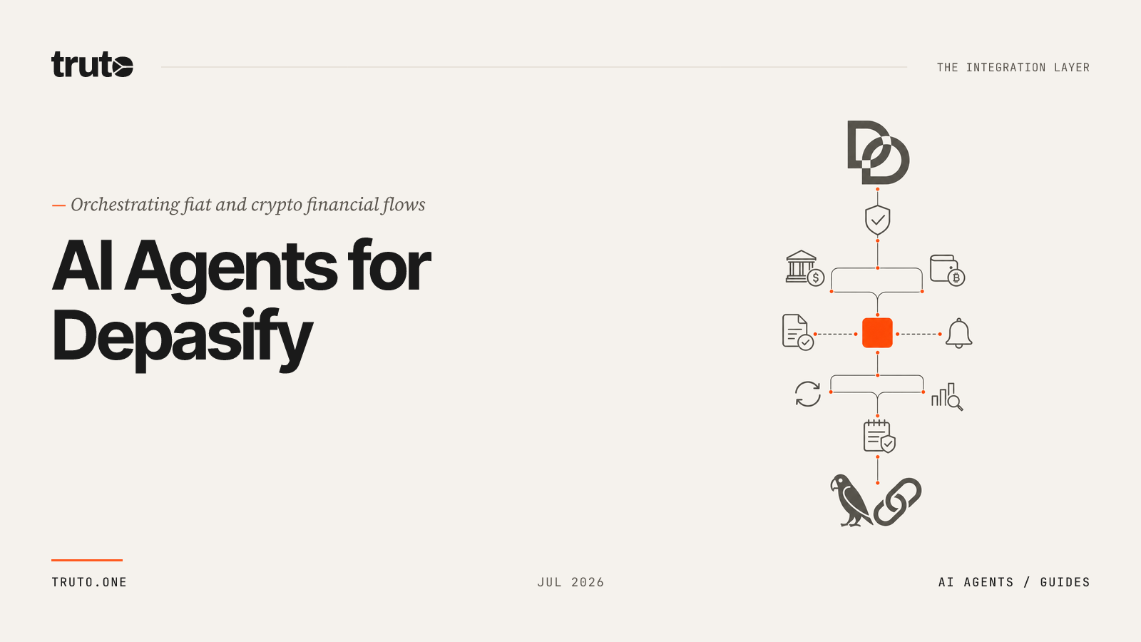 Connect Depasify to AI Agents: Orchestrate Fiat and Crypto Flows