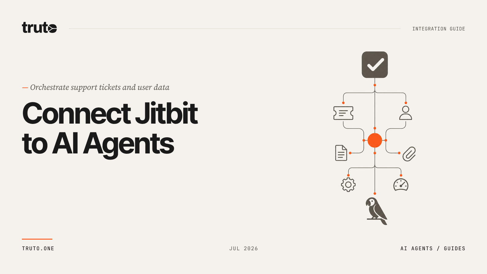 Connect Jitbit to AI Agents: Orchestrate Tickets and User Data