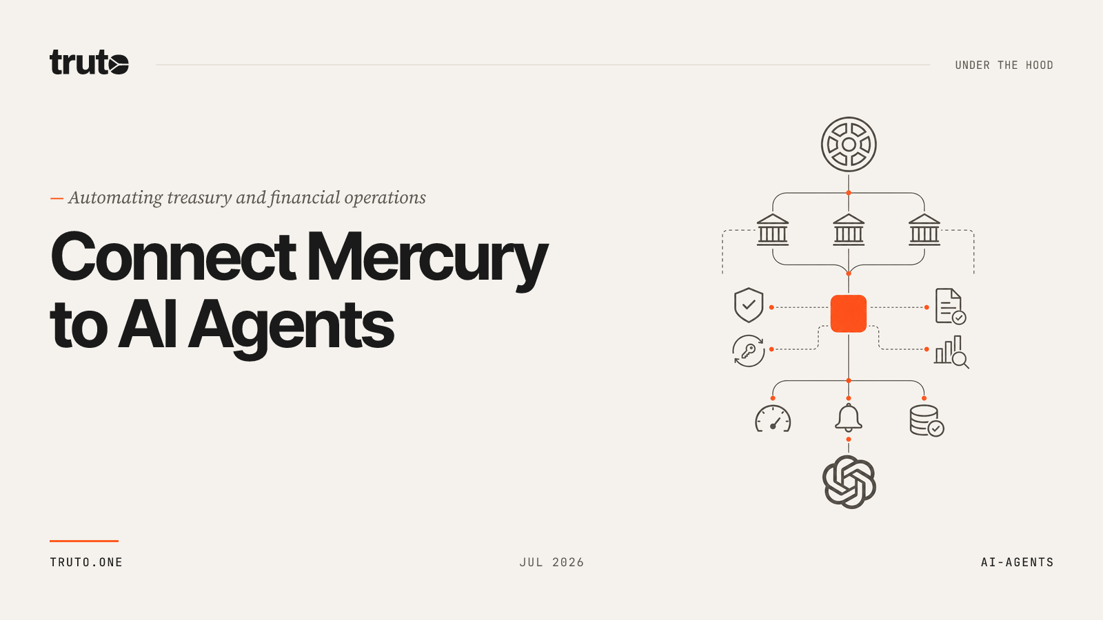 Connect Mercury to AI Agents: Automate Treasury and Operations
