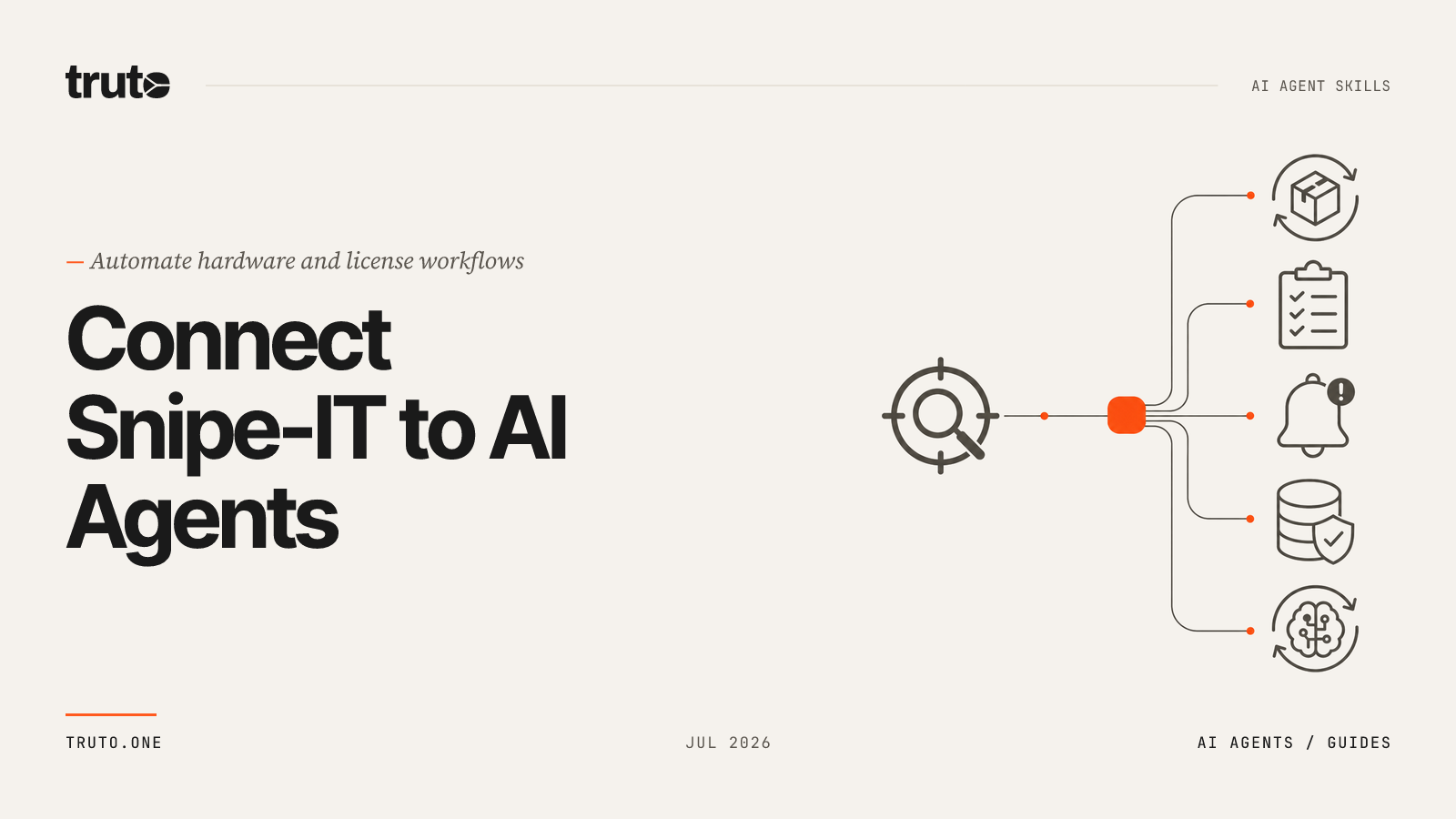 Connect Snipe-IT to AI Agents: Automate Hardware and License Flows