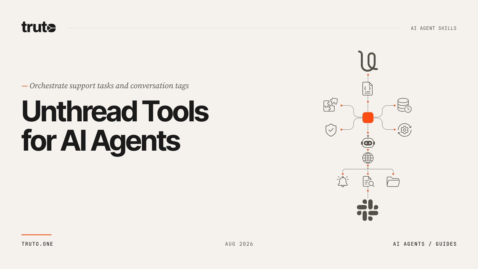 Connect Unthread to AI Agents: Orchestrate Support Tasks and Tags