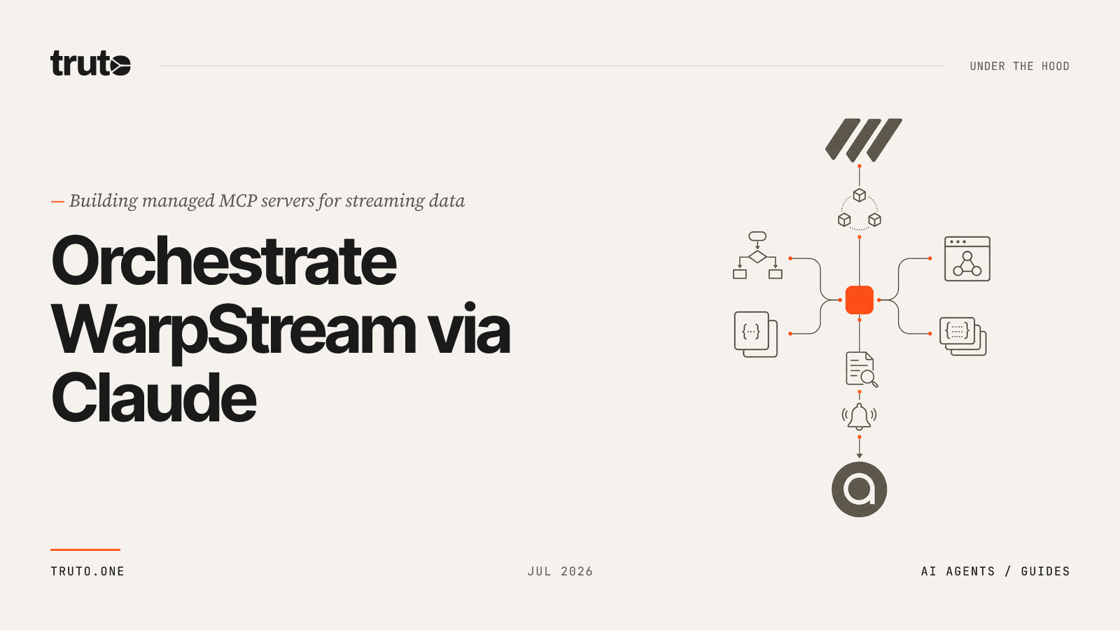 Connect WarpStream to Claude: Orchestrate streams, pipelines, and data